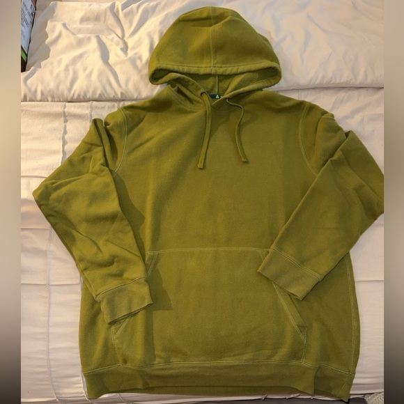 Tek Gear Men's Green Pullover Hoodie - Picture 1 of 3